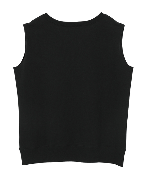 ライトスウェットノースリーブ 詳細画像 ブラック 2