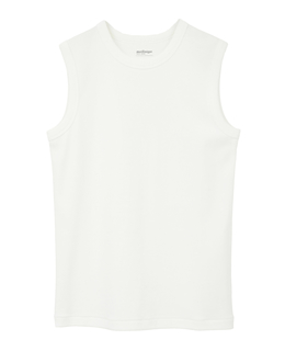 コットンフライスノースリーブプルオーバー