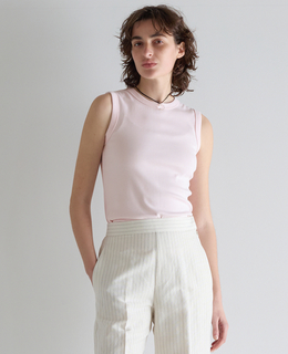 コットンフライスノースリーブプルオーバー