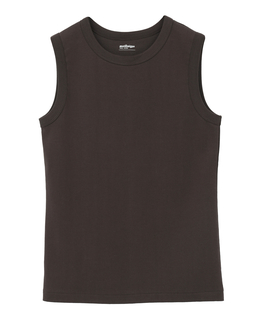 コットンフライスノースリーブプルオーバー