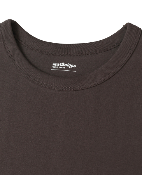 コットンフライスノースリーブプルオーバー 詳細画像 ブラウン 3