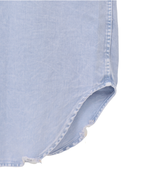 【Frank＆Eileen / フランク＆アイリーン】RORY/color denim 詳細画像 水色 11