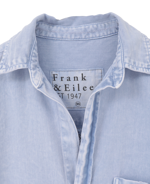 【Frank＆Eileen / フランク＆アイリーン】RORY/color denim 詳細画像 水色 3