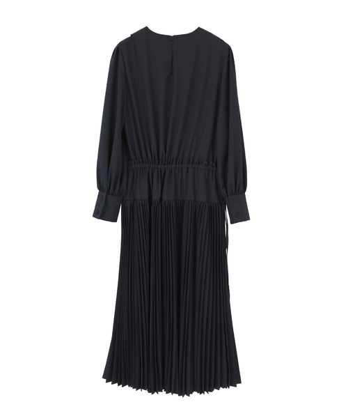 【J&M DAVIDSON / ジェイアンドエムデヴィッドソン】FAN PLEATS DRESS 詳細画像 ネイビー 2