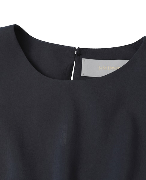 【J&M DAVIDSON / ジェイアンドエムデヴィッドソン】FAN PLEATS DRESS 詳細画像 ネイビー 3