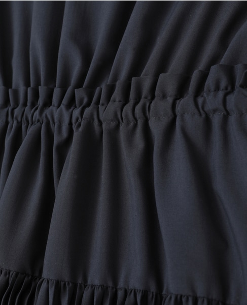 【J&M DAVIDSON / ジェイアンドエムデヴィッドソン】FAN PLEATS DRESS 詳細画像 ネイビー 7