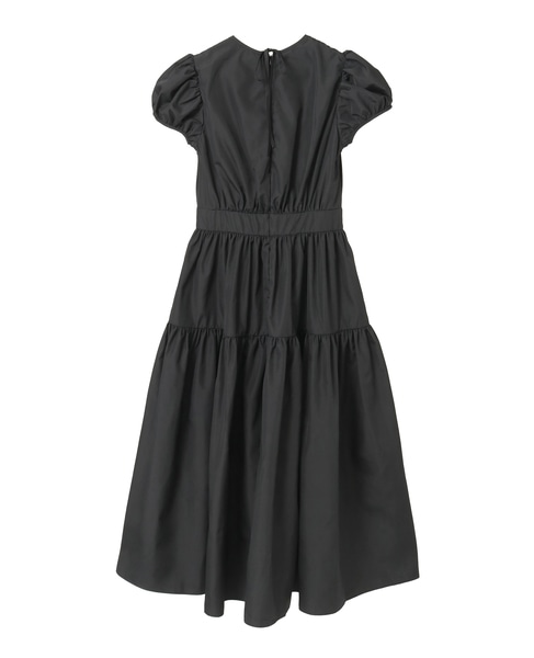 【Cecilie Bahnsen /セシリー・バンセン】RECYCLED FAILLE CBCILIA DRESS 詳細画像 ブラック 2