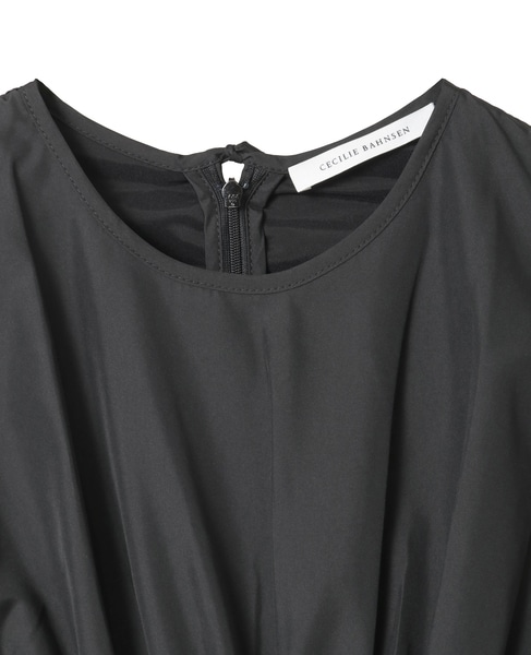 【Cecilie Bahnsen /セシリー・バンセン】RECYCLED FAILLE CBCILIA DRESS 詳細画像 ブラック 3
