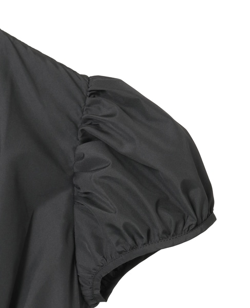 【Cecilie Bahnsen /セシリー・バンセン】RECYCLED FAILLE CBCILIA DRESS 詳細画像 ブラック 4