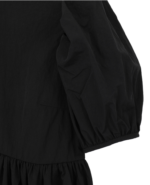【Cecilie Bahnsen /セシリー・バンセン】CBBODIL DRESS RECYCLED TAFFETA 詳細画像 ブラック 5