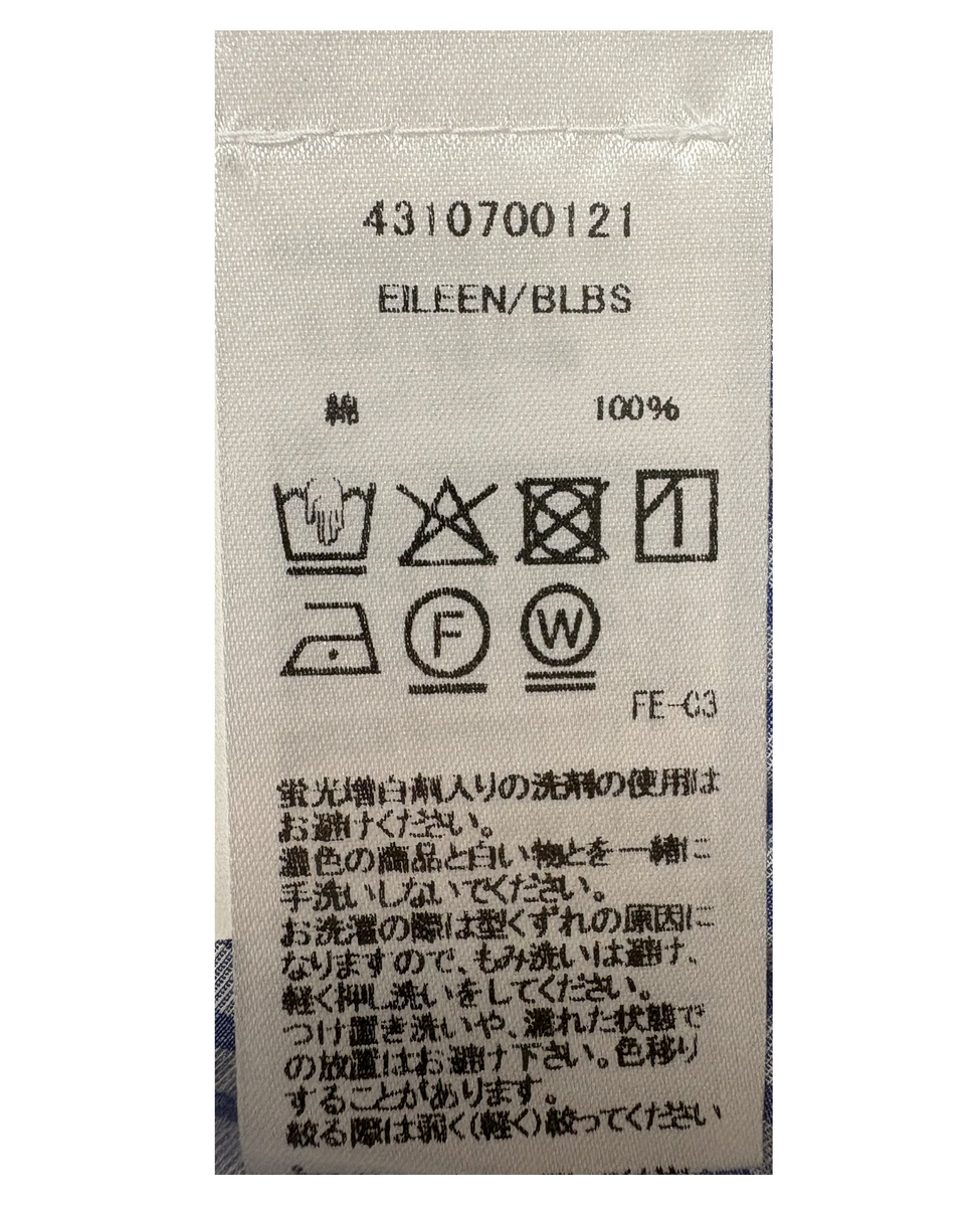 【Frank＆Eileen / フランク＆アイリーン】EILEEN/BLBS 詳細画像 ブルー 6