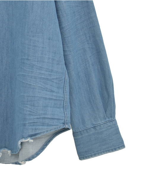 【Frank＆Eileen / フランク＆アイリーン】RUFFLEILEEN/Famous Denim 詳細画像 ブルー 4