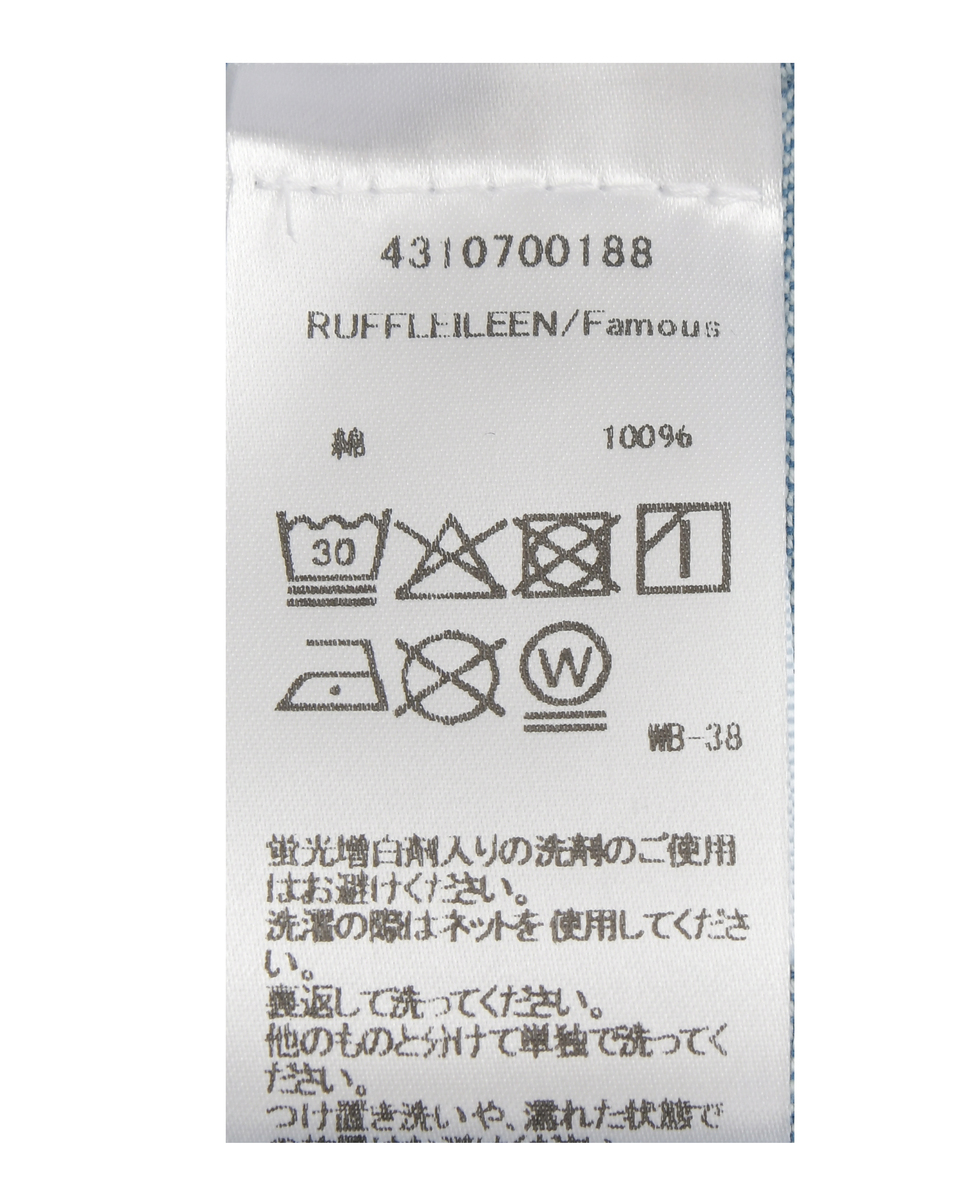 【Frank＆Eileen / フランク＆アイリーン】RUFFLEILEEN/Famous Denim 詳細画像 インディゴ 5