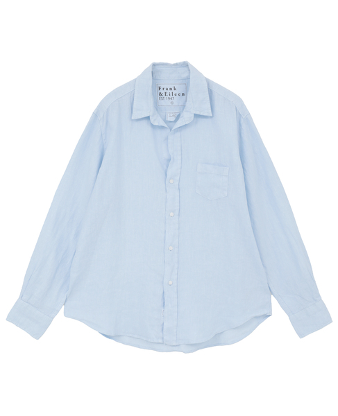 【Frank＆Eileen / フランク＆アイリーン】 EILEEN/WASHED LINEN 詳細画像 サックス 1