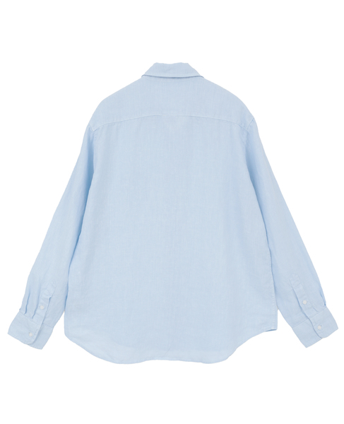 【Frank＆Eileen / フランク＆アイリーン】 EILEEN/WASHED LINEN 詳細画像 サックス 2