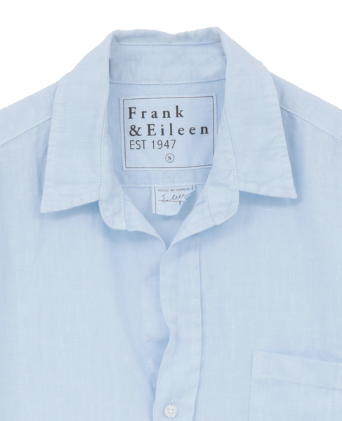 【Frank＆Eileen / フランク＆アイリーン】 EILEEN/WASHED LINEN 詳細画像 サックス 3