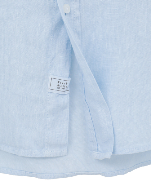 【Frank＆Eileen / フランク＆アイリーン】 EILEEN/WASHED LINEN 詳細画像 サックス 9