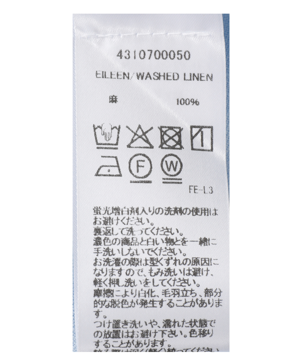 【Frank＆Eileen / フランク＆アイリーン】 EILEEN/WASHED LINEN 詳細画像 グリーン 9