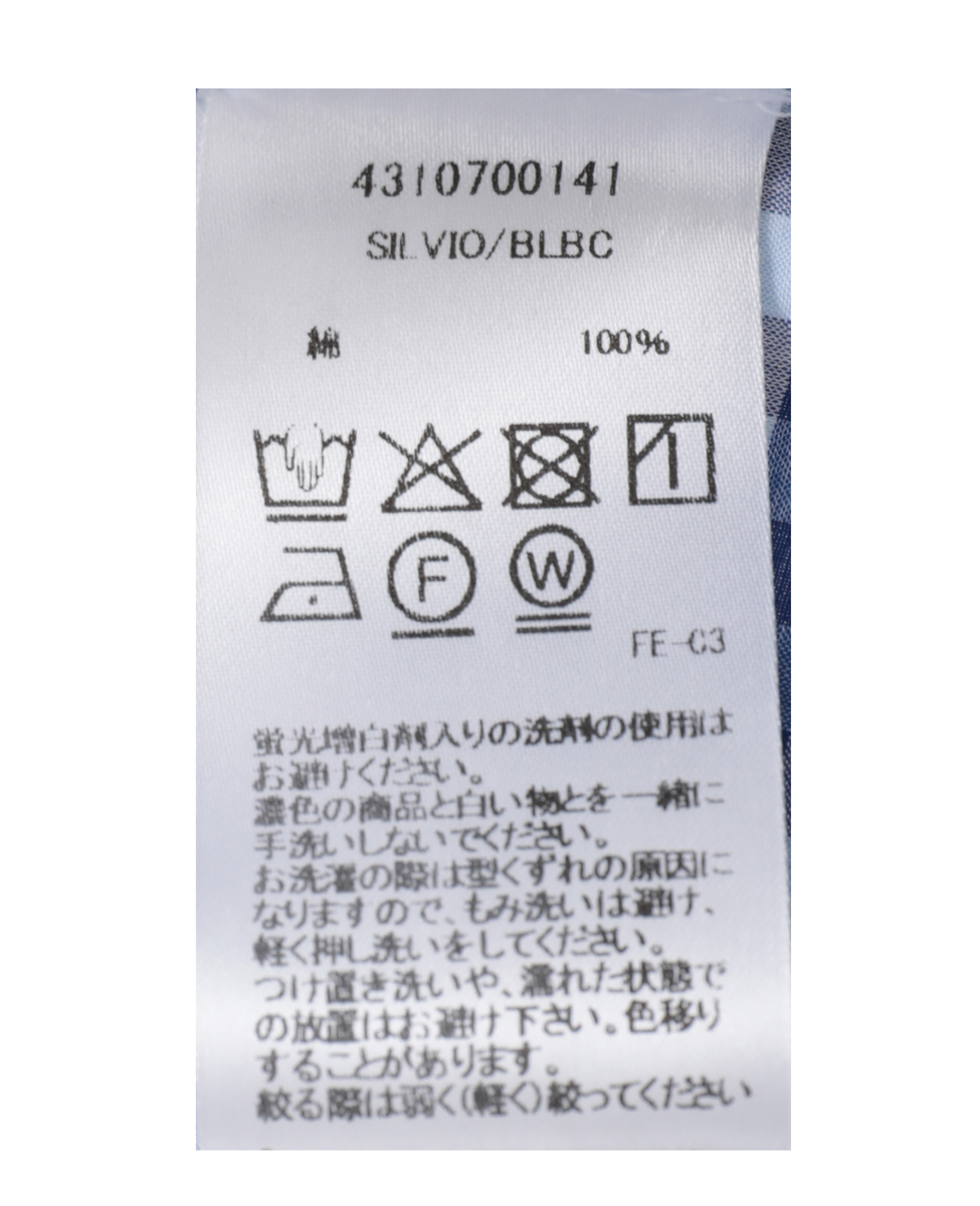 【Frank＆Eileen / フランク＆アイリーン】 SILVIO/BLBC 詳細画像 ブルー 9