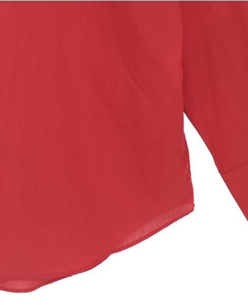 【AURALEE/オーラリー】SUPER FINE COTTON LAWN SHIRT 詳細画像 レッド 6