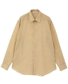 【AURALEE/オーラリー】AIRY LIGHT COTTON CHECK SHIRT