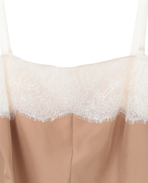 【CARVEN /カルヴェン】BL441-Lingerie top 詳細画像 ピンクベージュ 3