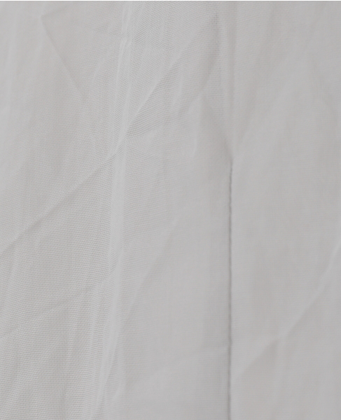 【TU ES MON TRESOR /トゥ エ モン トレゾア】Cotton Lawn Sheer Shirt 詳細画像 ライトグレー 8