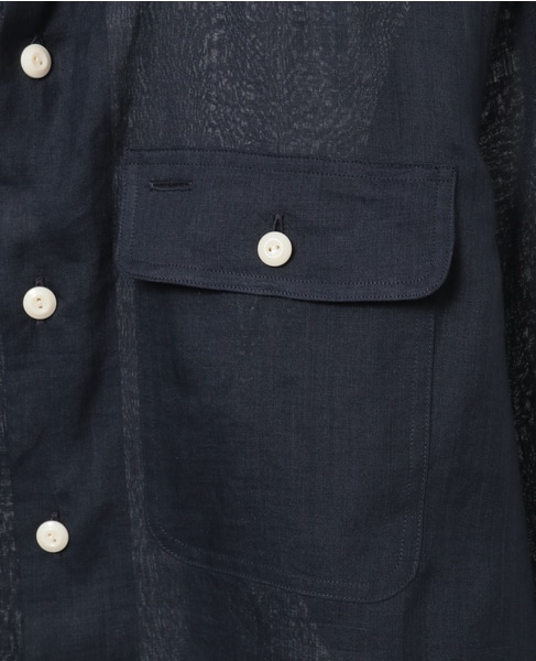 【MADISONBLUE/マディソンブルー】HAMPTON SHIRT RAMIE 詳細画像 ネイビー 7