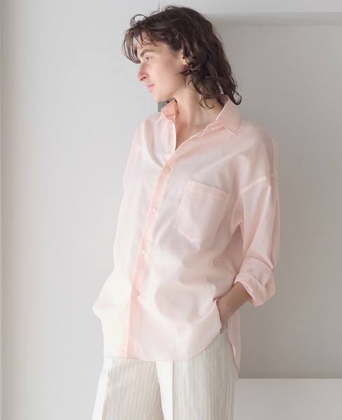 《別注》【MADISONBLUE/マディソンブルー】J.BRADREY L/S SHIRT C/VOILE 詳細画像 ピンク 2