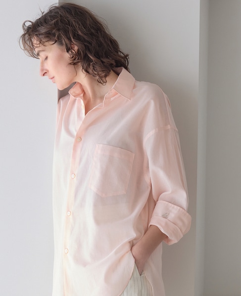 《別注》【MADISONBLUE/マディソンブルー】J.BRADREY L/S SHIRT C/VOILE 詳細画像 ピンク 4