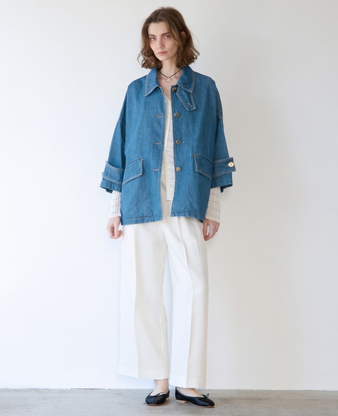 【MACKINTOSH/マッキントッシュ】HUMBIE DNM JACKET MB 詳細画像 ブルー 4