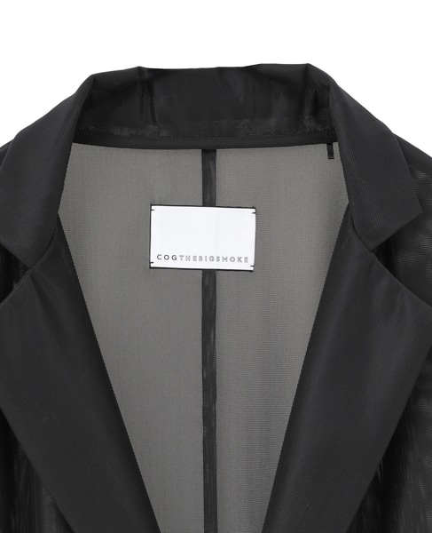 【COGTHEBIGSMOKE/コグザビッグスモーク】JUBILEE JACKET 詳細画像 ブラック 3
