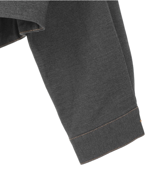 【COGTHEBIGSMOKE/コグザビッグスモーク】NIKKI COLLARLESS JACKET 詳細画像 インディゴ 4