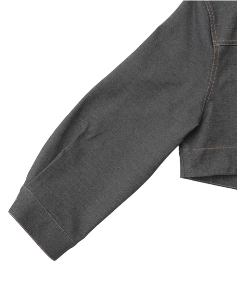 【COGTHEBIGSMOKE/コグザビッグスモーク】NIKKI COLLARLESS JACKET 詳細画像 インディゴ 7