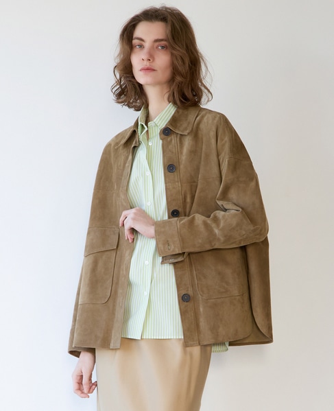 【ARMA /アルマ】KAYLEE Lamb Suede 詳細画像 ベージュ 2