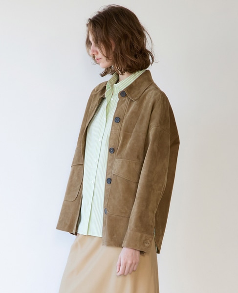 【ARMA /アルマ】KAYLEE Lamb Suede 詳細画像 ベージュ 3