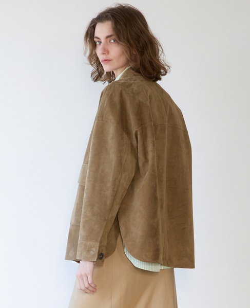 【ARMA /アルマ】KAYLEE Lamb Suede 詳細画像 ベージュ 4