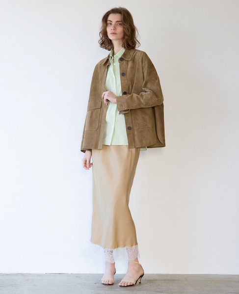 【ARMA /アルマ】KAYLEE Lamb Suede 詳細画像 ベージュ 6