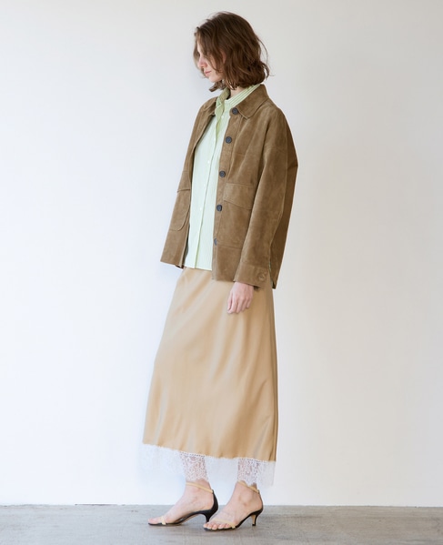 【ARMA /アルマ】KAYLEE Lamb Suede 詳細画像 ベージュ 7