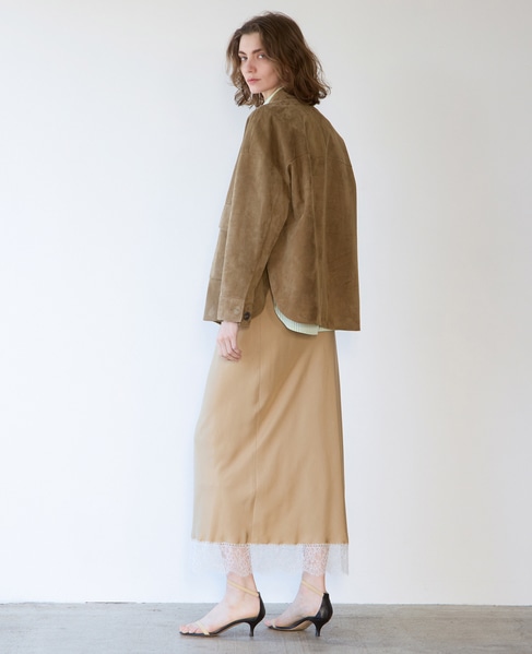 【ARMA /アルマ】KAYLEE Lamb Suede 詳細画像 ベージュ 8