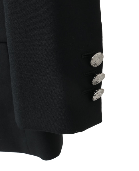 【MADISONBLUE/マディソンブルー】BLEECKER W6B BLAZER W TROPICAL 詳細画像 ブラック 4