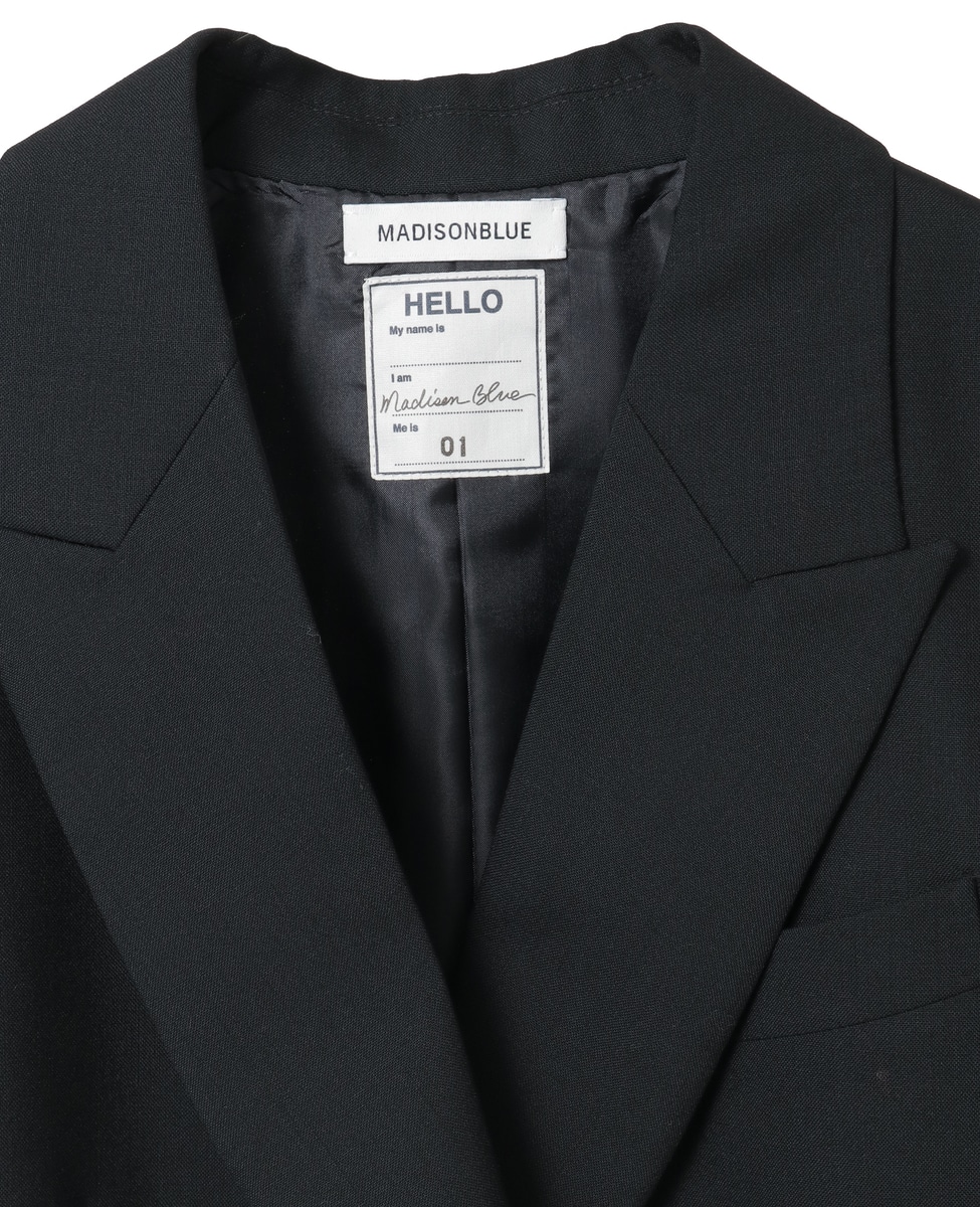 MADISONBLUE/マディソンブルー】BLEECKER W6B BLAZER W TROPICAL