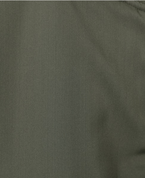 【AURALEE/オーラリー】HIGH DENSITY SILK TWILL FLIGHT BLOUSON 詳細画像 カーキ 8