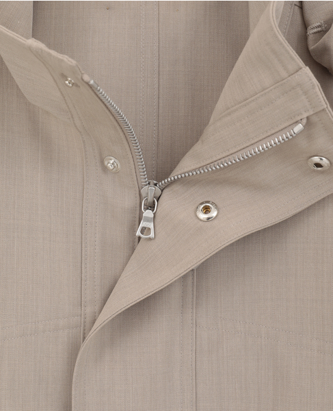 【AURALEE/オーラリー】WOOL MAX CANVAS OVER VEST 詳細画像 グレージュ 6