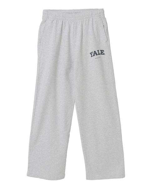【Sporty＆Rich/スポーティアンドリッチ】Yale Classic Wide Sweatpant 詳細画像 杢グレー 1