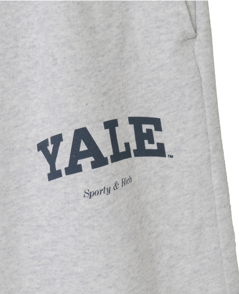 【Sporty＆Rich/スポーティアンドリッチ】Yale Classic Wide Sweatpant 詳細画像 杢グレー 6