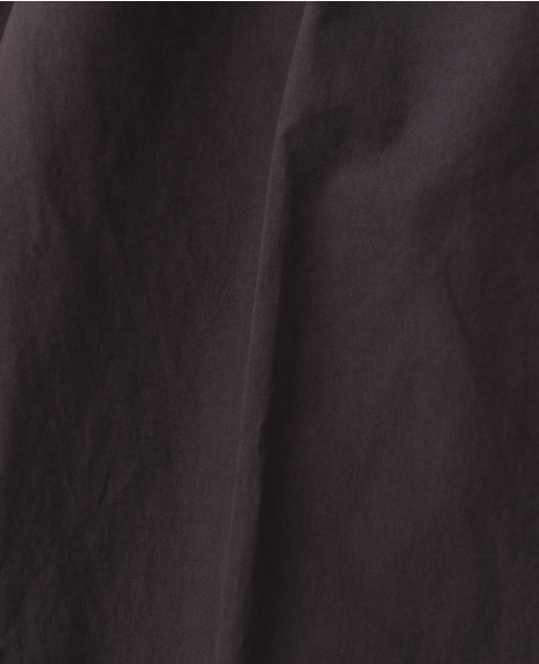 【AURALEE/オーラリー】GARMENT-DYED FINX SHUTTLE WEATHER DRAWSTRING PANTS 詳細画像 ブラウン 7