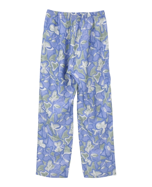 【BANANATIME / バナナタイム】EASY PANT FOREST BALLET GREEN LILAC 詳細画像 ライラック 2