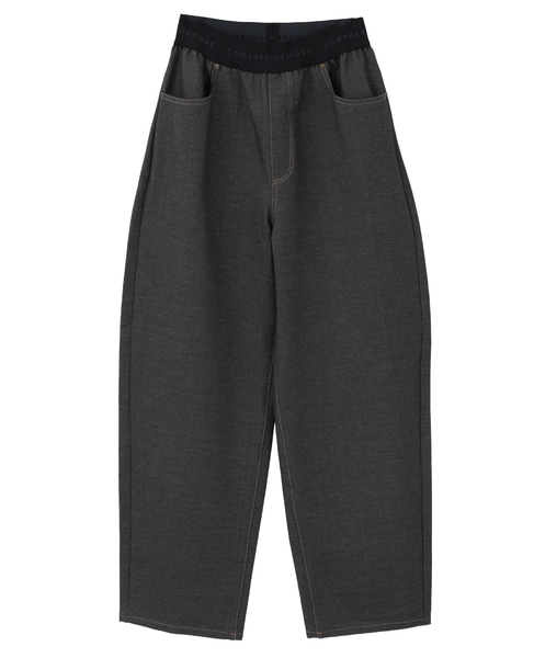 【COGTHEBIGSMOKE/コグザビッグスモーク】NOEL BARREL TROUSERS 詳細画像 インディゴ 1