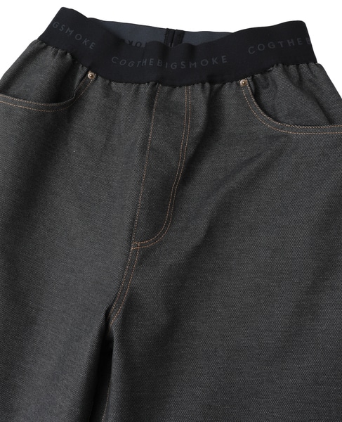 【COGTHEBIGSMOKE/コグザビッグスモーク】NOEL BARREL TROUSERS 詳細画像 インディゴ 3